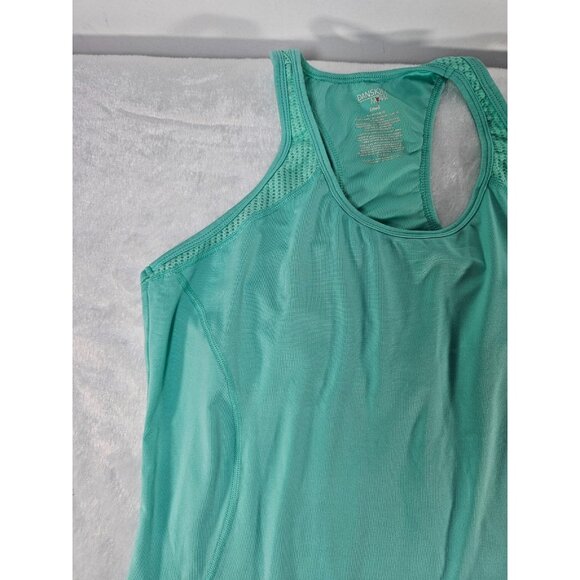 Danskin Now Sport Fitted Racerback Tank Top-Teal-SZ XL 16/18 - Picture 2 of 9